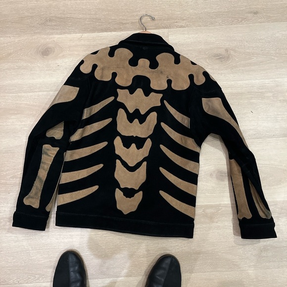 Blackmeans Skeleton Suede Jacket - Picture 2 of 6